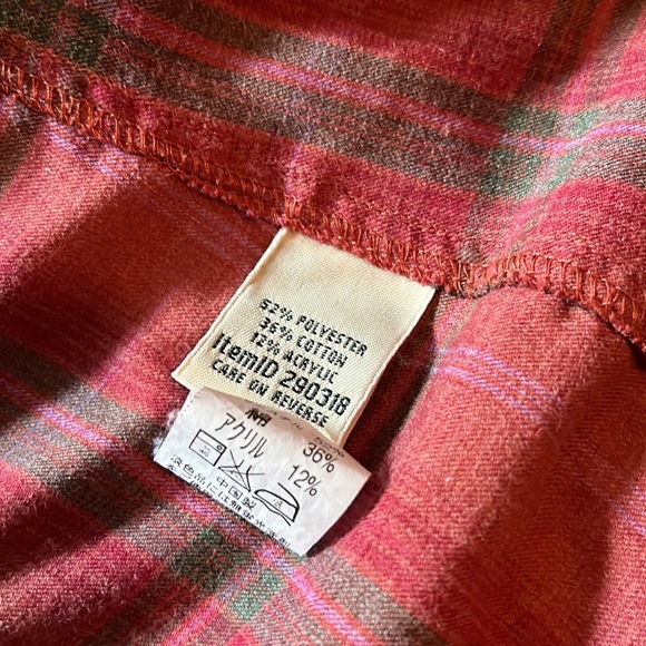 L.L. Bean Plaid Shirt - Picture 7 of 7